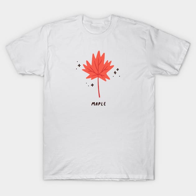 Maple! T-Shirt by SashaKolesnik